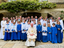 St Thomas' choir say goodbye to John Morris